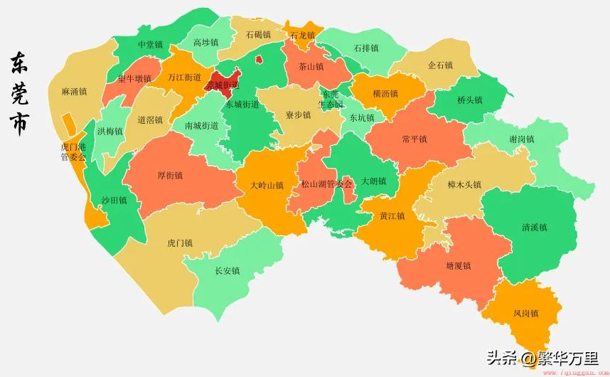 广东省东莞市有多少镇，深度解析与概述